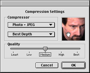 Compression Settings